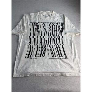 Opium Antagonist Tour Shirt Mens Large White Playboi Carti Ken Carson Tee